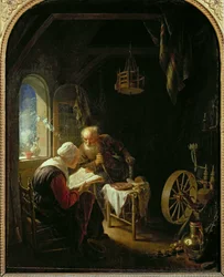 Die Bibelstunde, oder Anne und Tobias